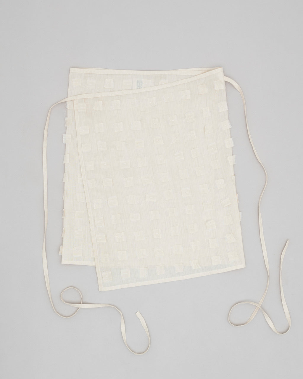 Muga Silk Offcuts Wrap Short Skirt