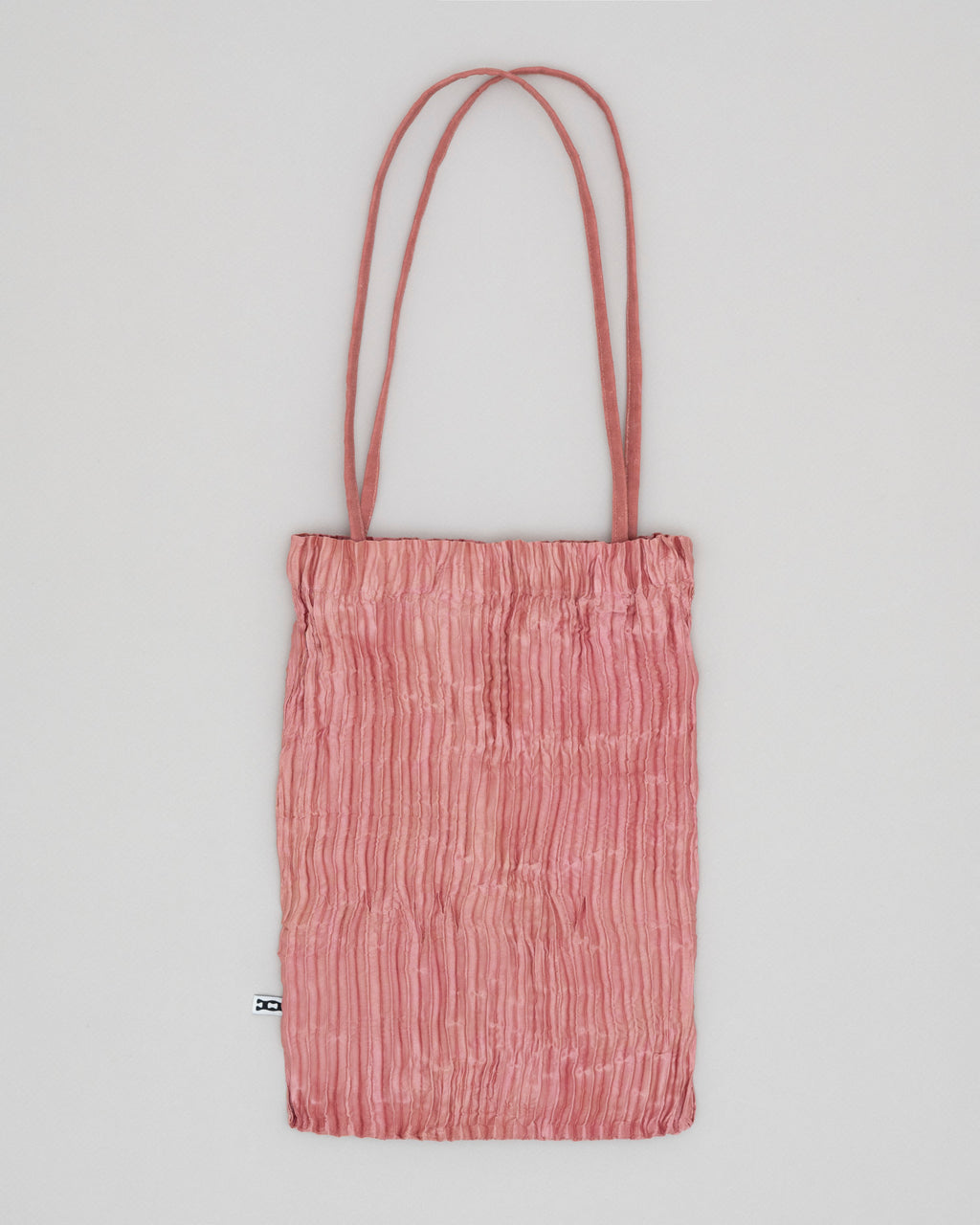 Plissé Satin Silk Bag