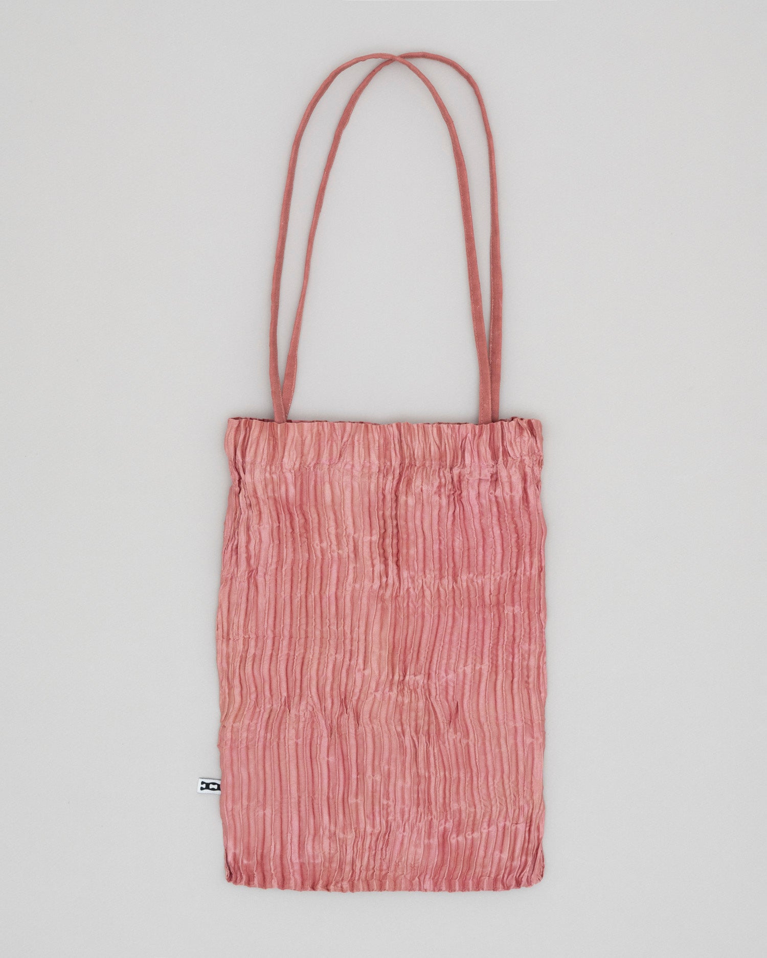 Plissé Satin Silk Bag