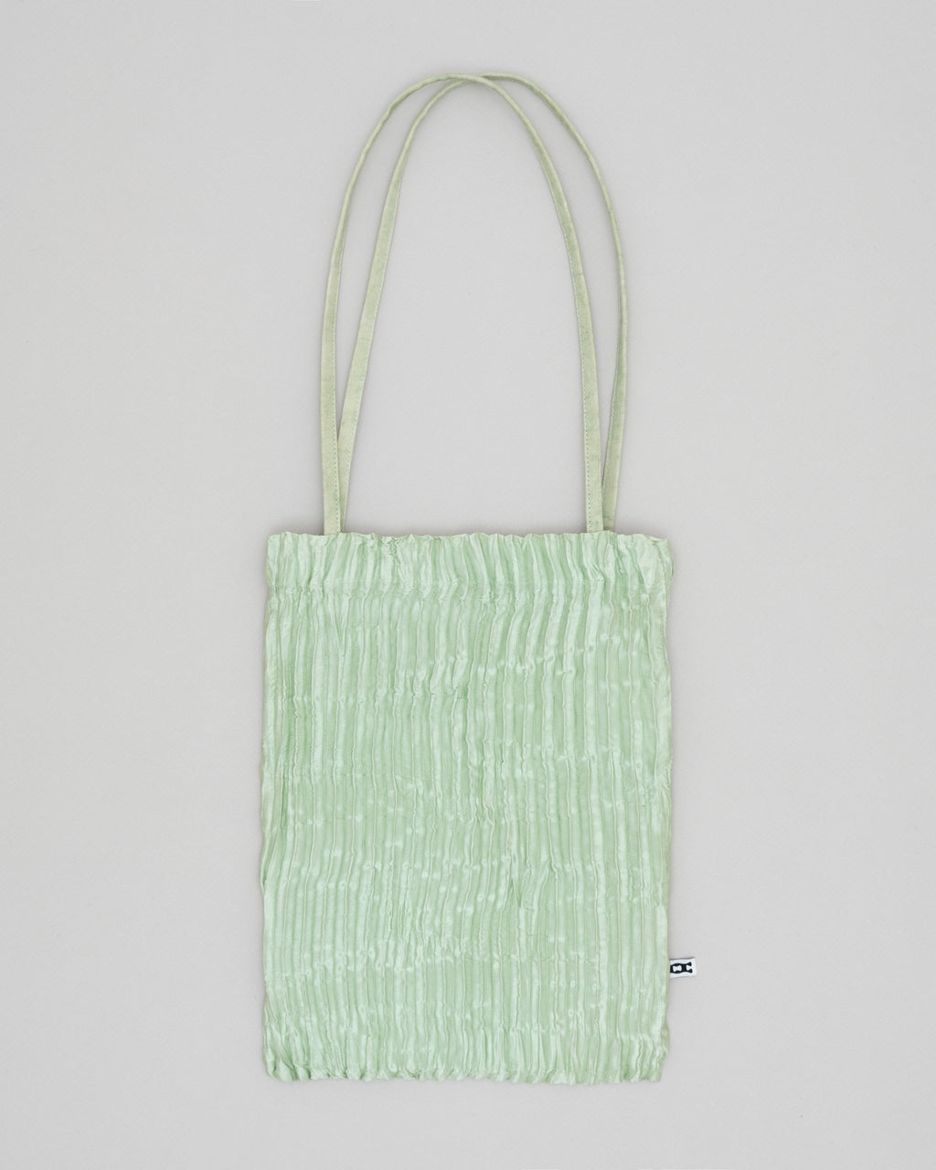 Plissé Satin Silk Bag