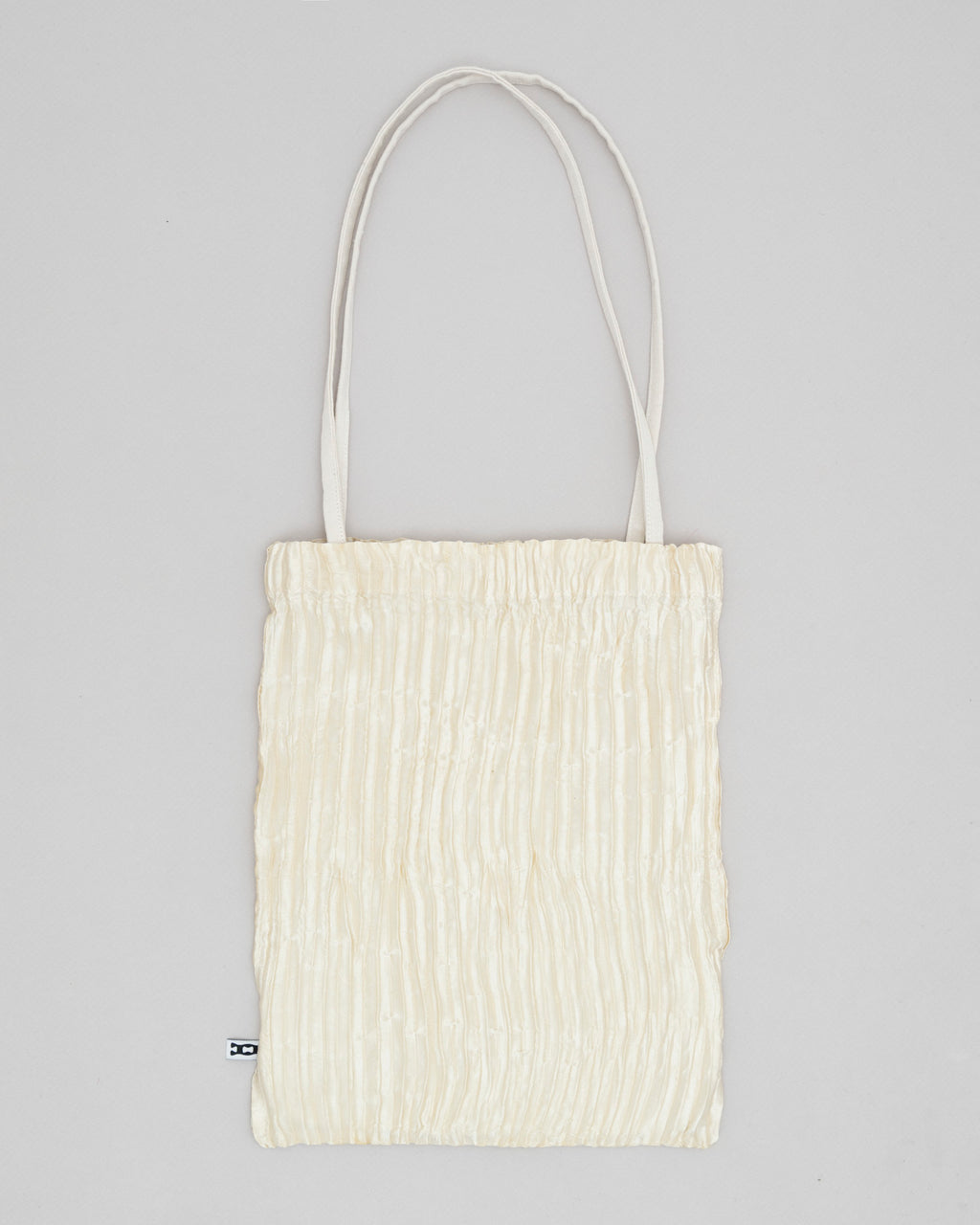 Plissé Satin Silk Bag