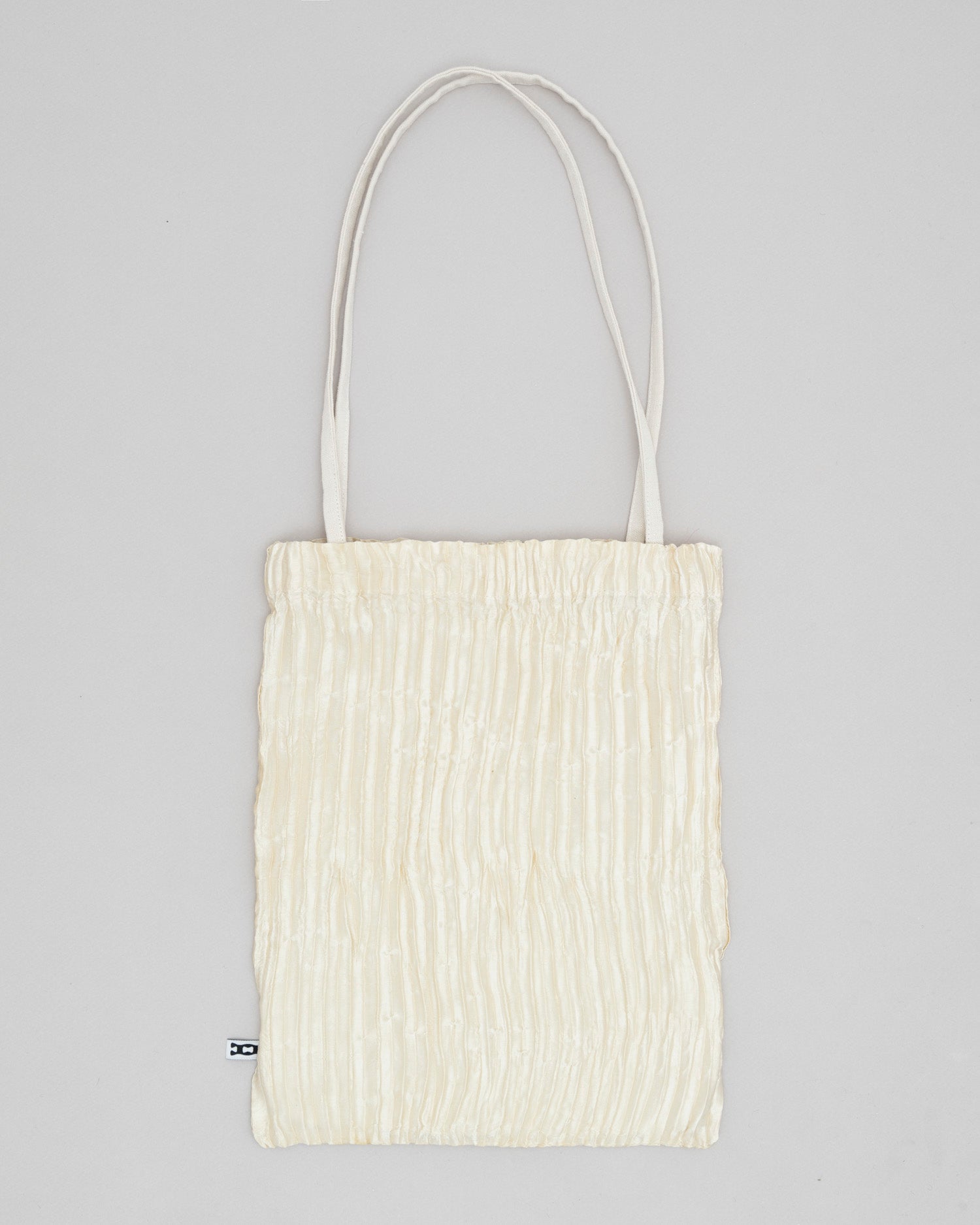 Plissé Satin Silk Bag
