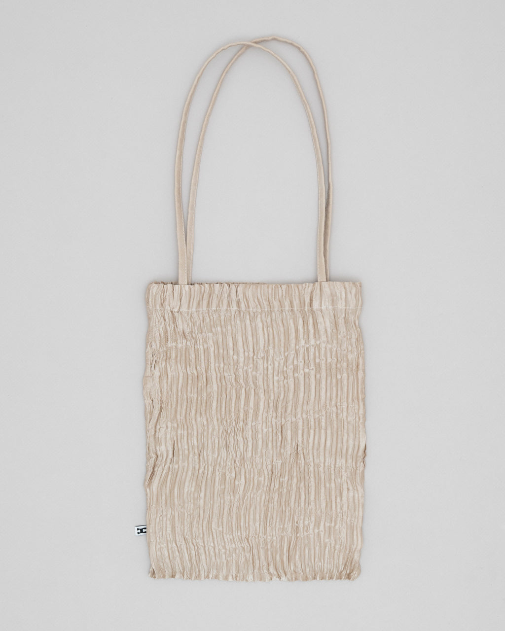 Plissé Satin Silk Bag
