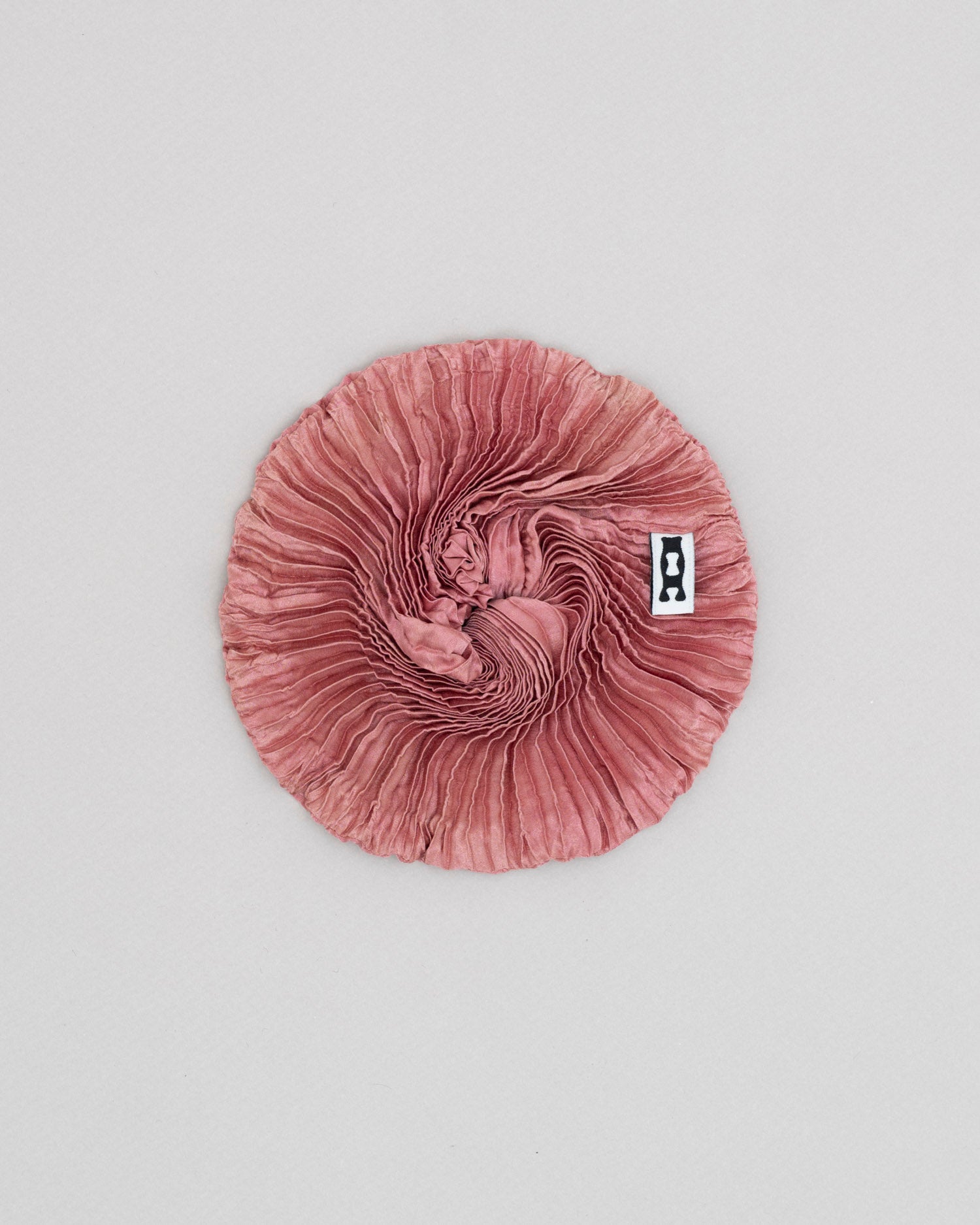 Plissé Satin Silk Scrunchie