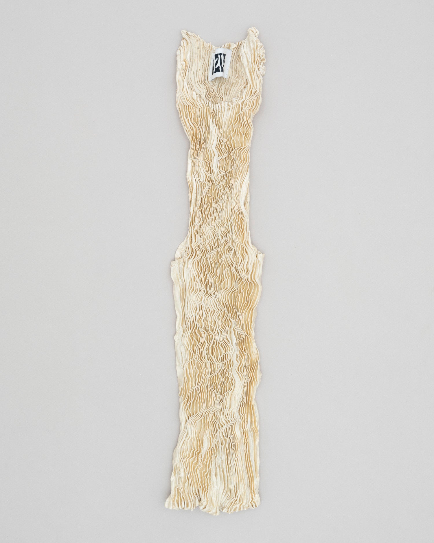 Plissé Satin Silk Tank Top