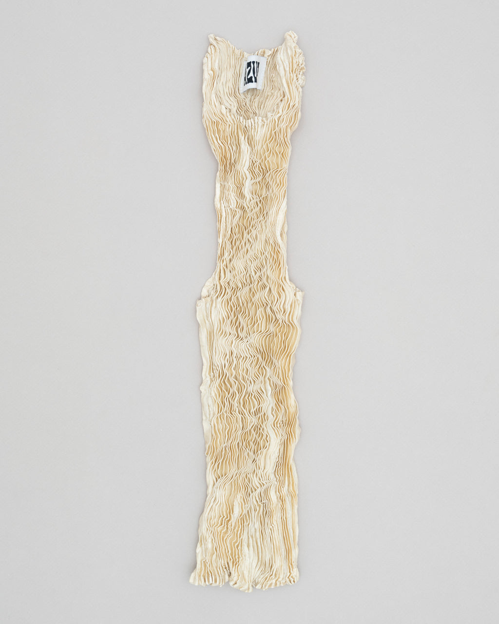 Plissé Satin Silk Tank Top and Short Skirt