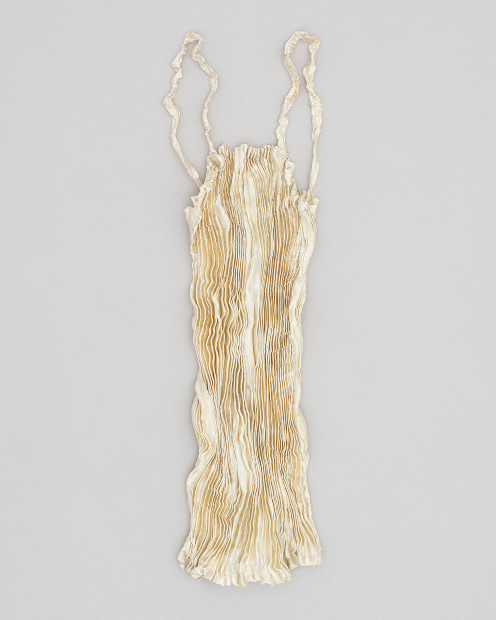 Plissé Satin Silk Tube Top