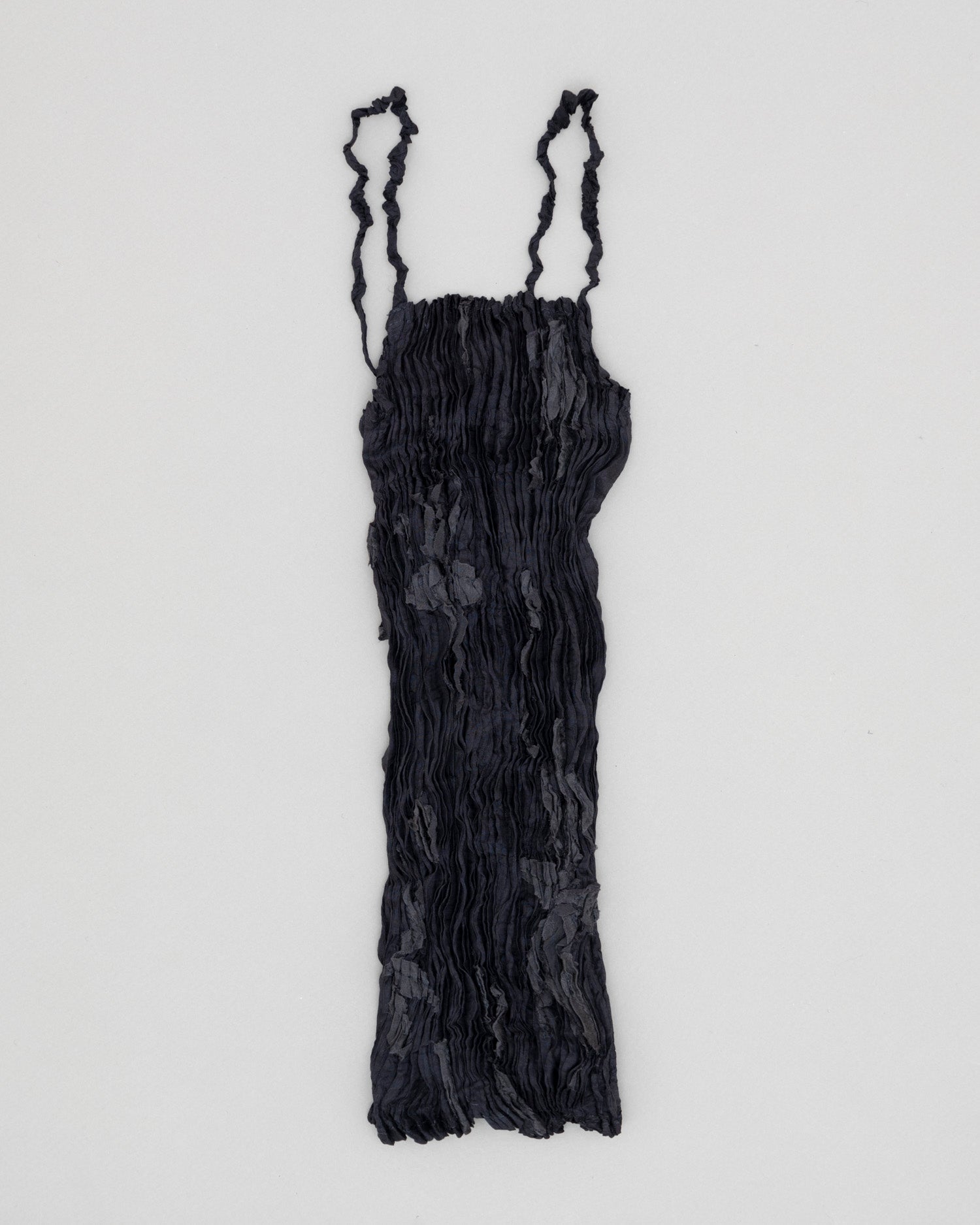 Plissé Tabby Silk Offcuts Tube Top