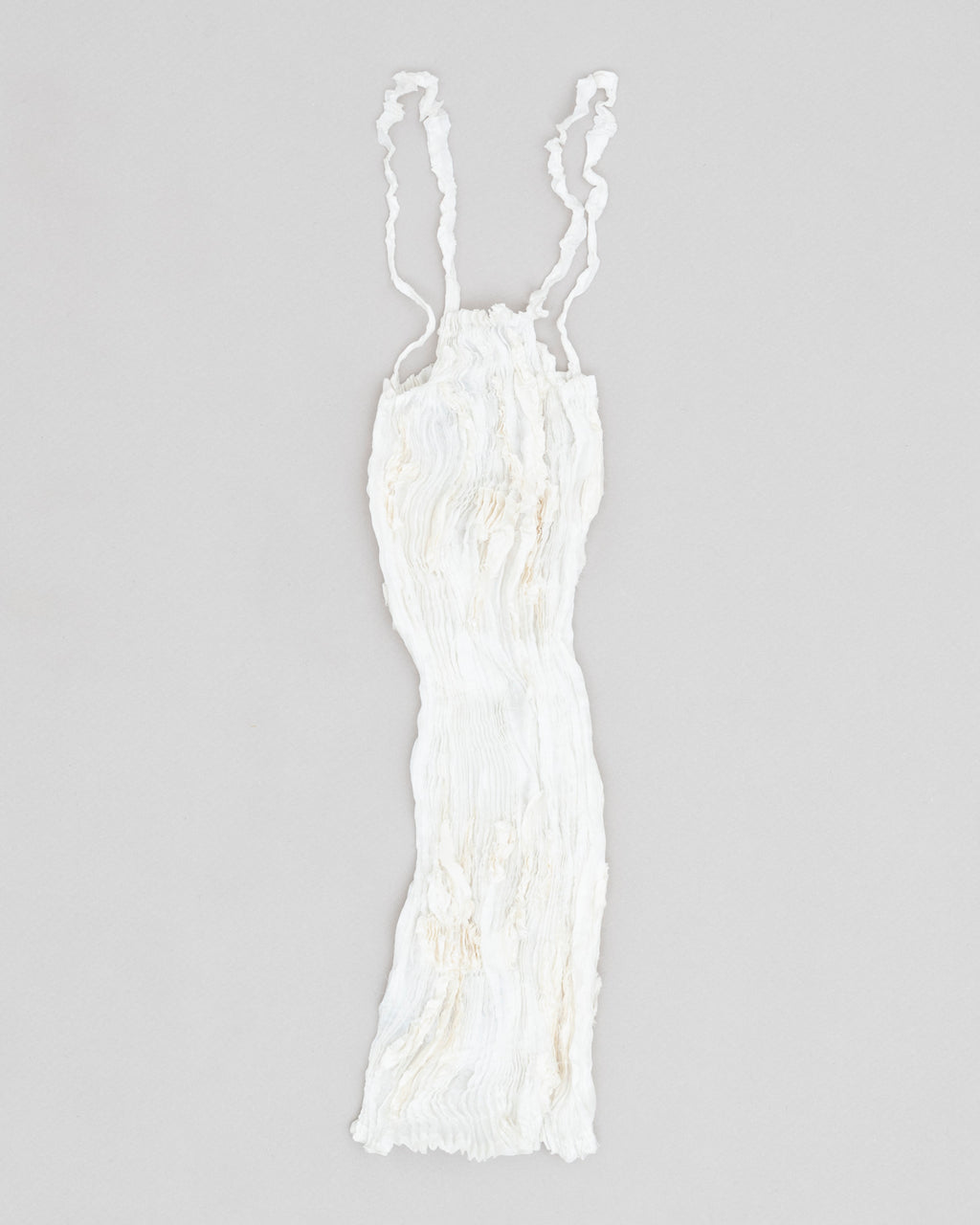 Plissé Tabby Silk Offcuts Tube Top