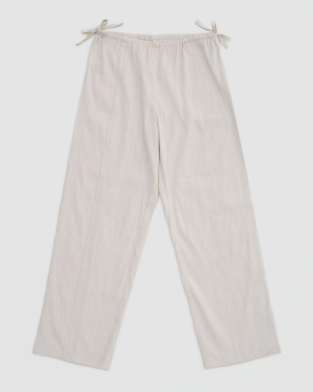 Raw Silk Adjustable Pants