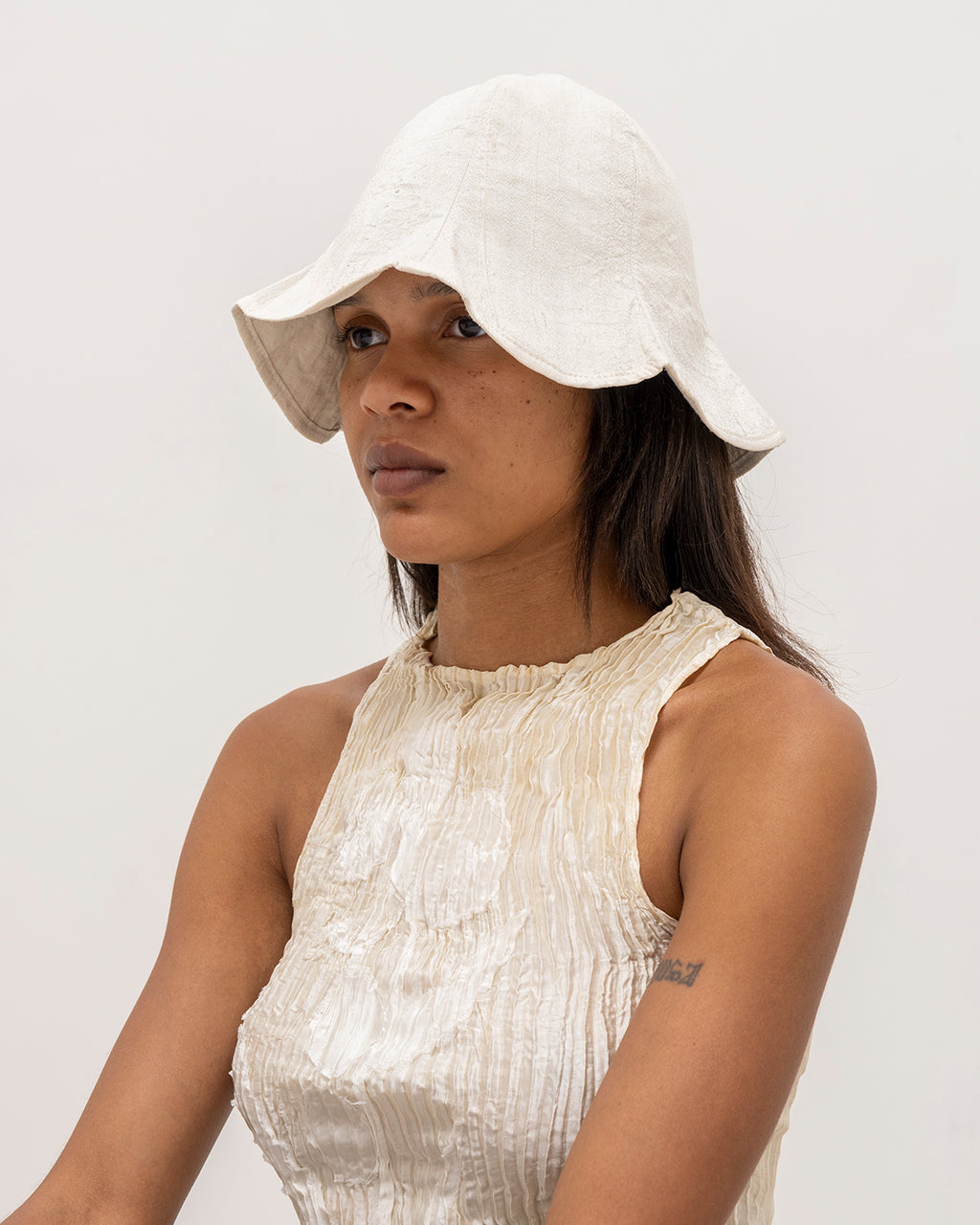 Raw Silk Hat