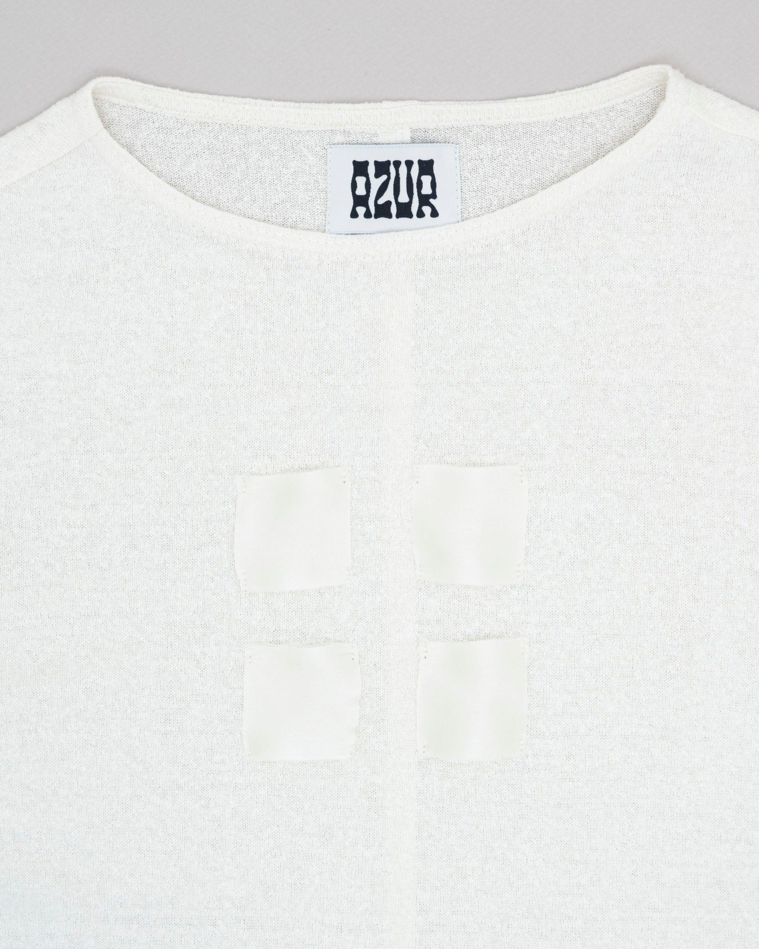 Raw Silk Jersey Long Sleeve Tee