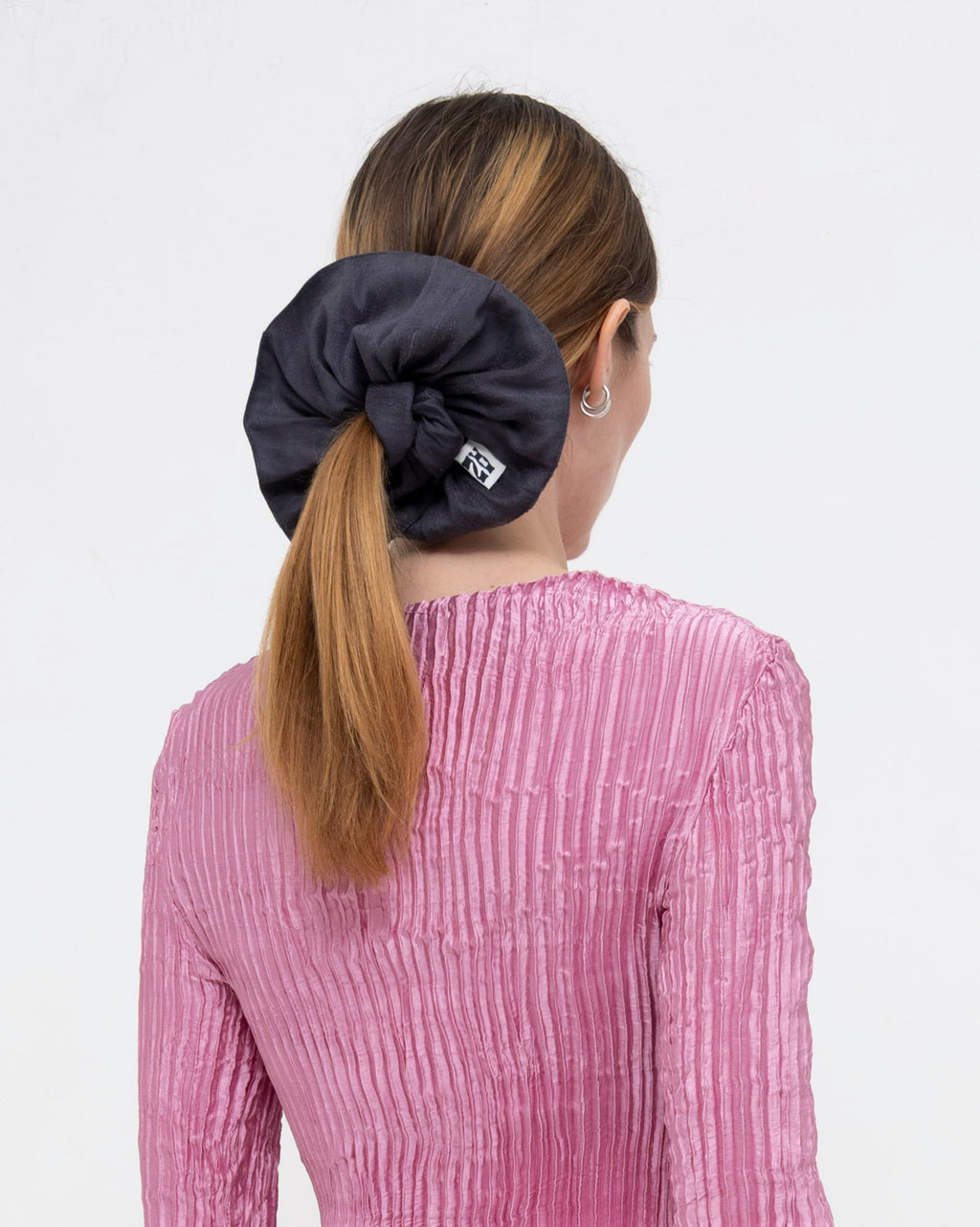 Raw Silk Scrunchie
