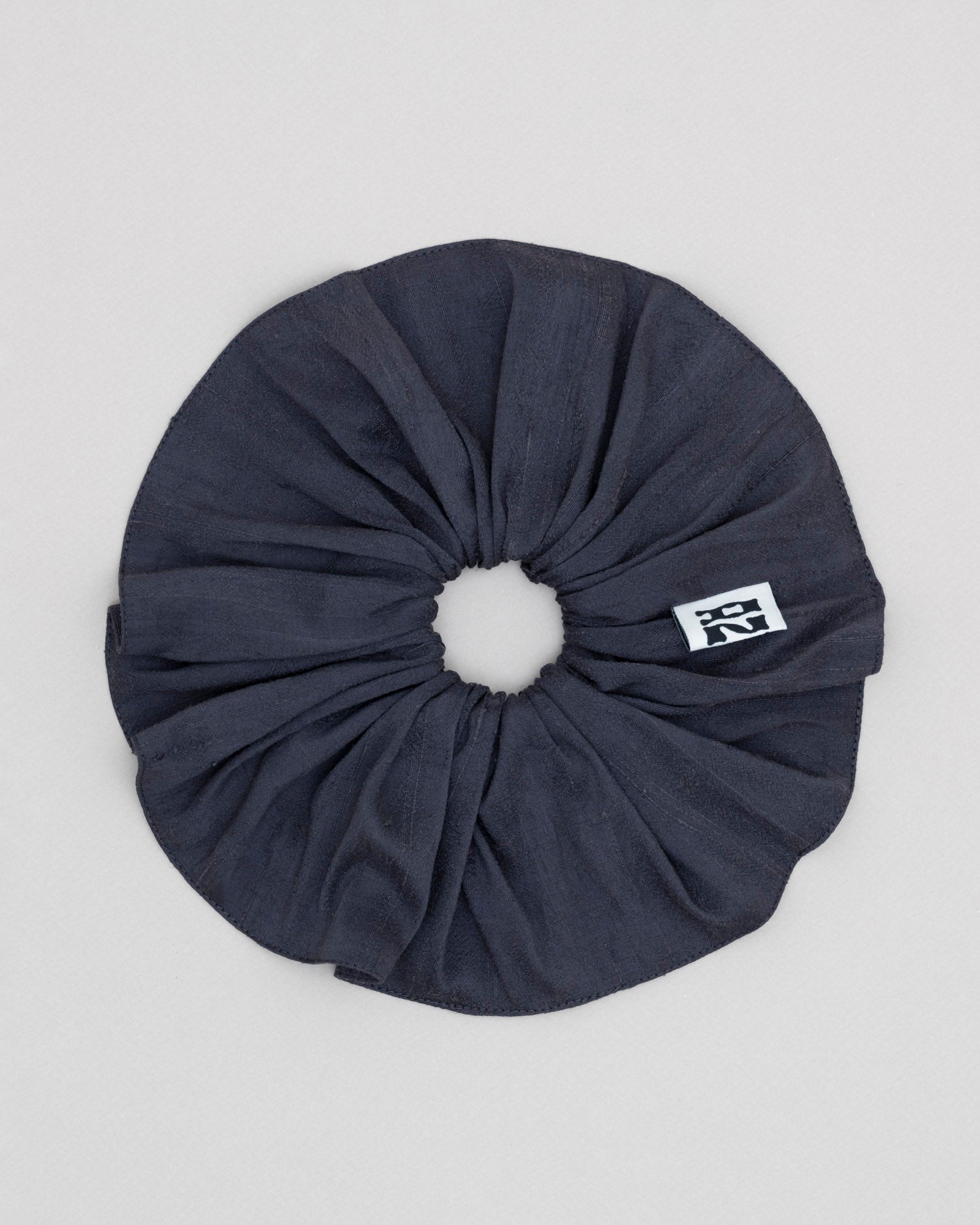 Raw Silk Scrunchie