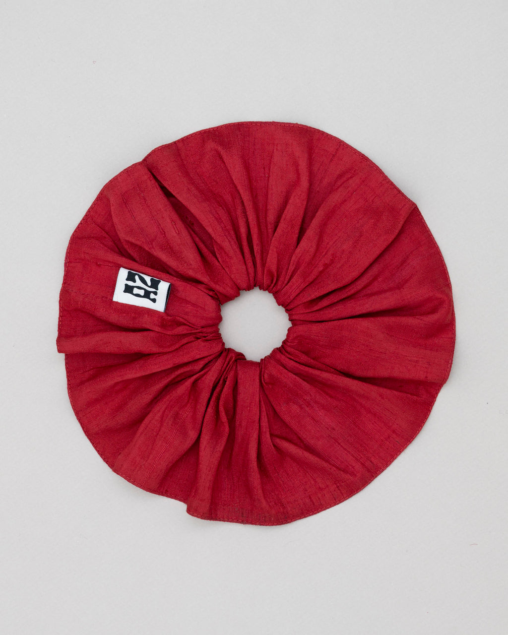 Raw Silk Scrunchie