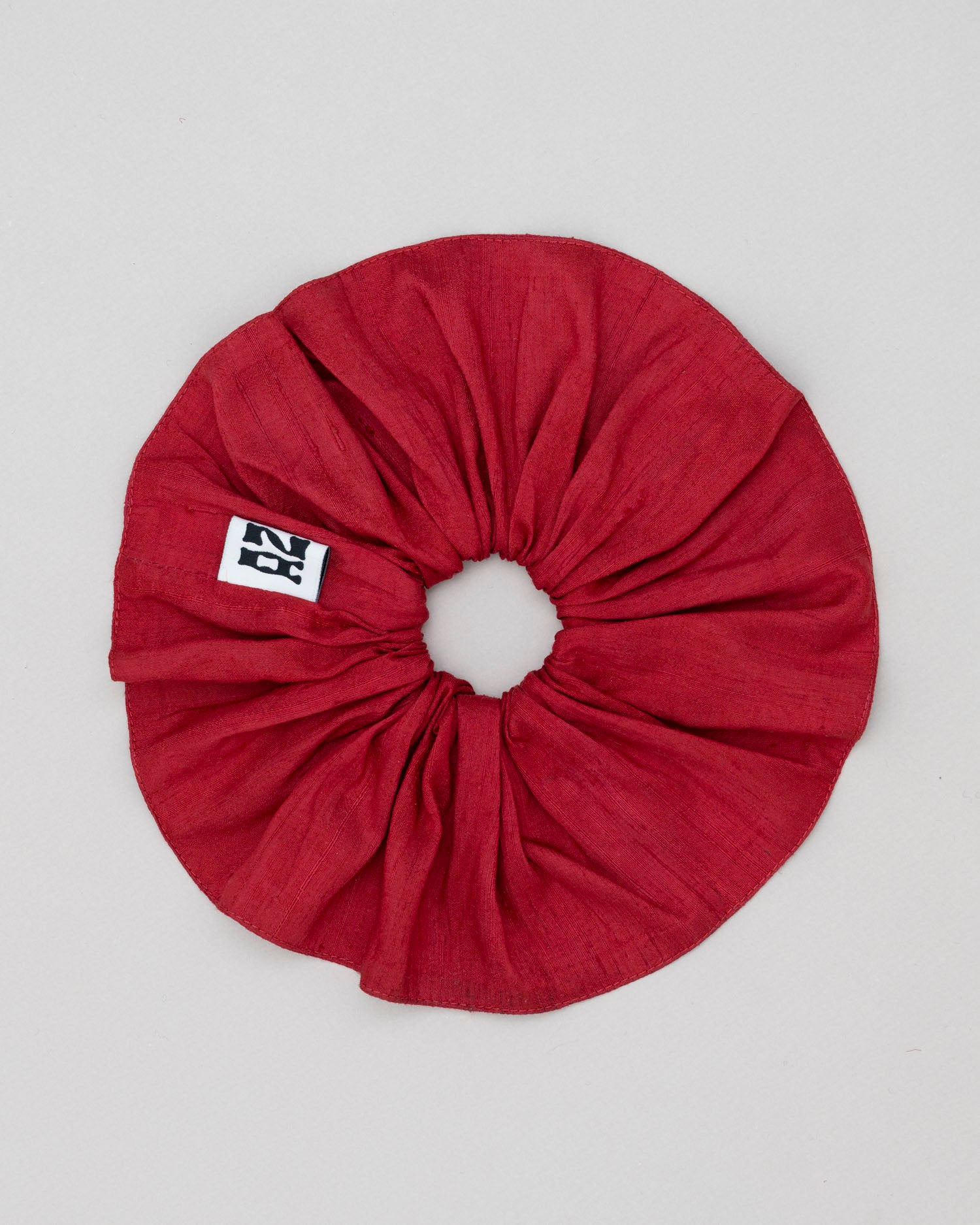 Raw Silk Scrunchie