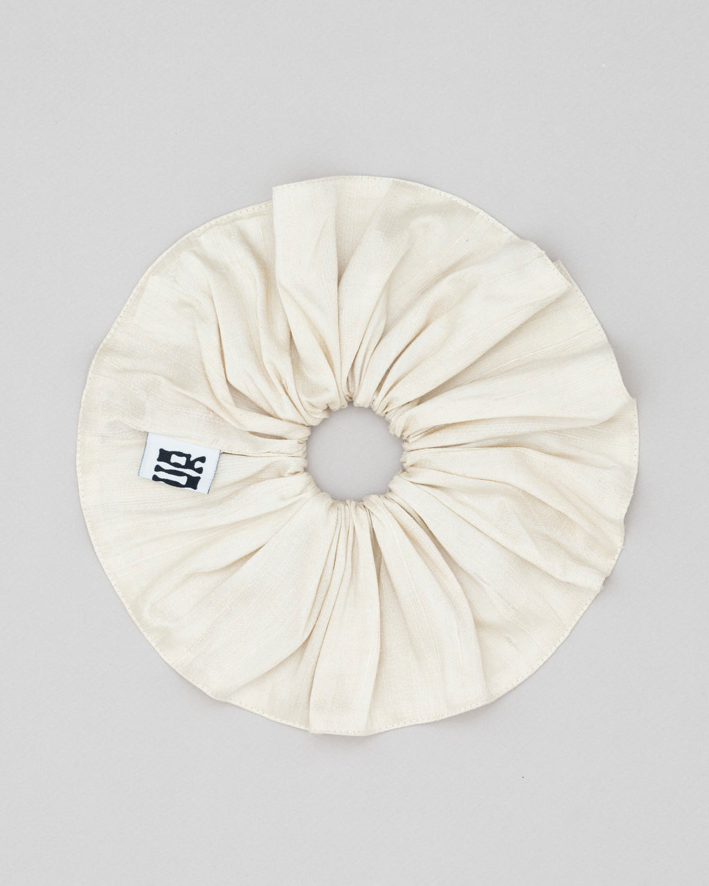 Raw Silk Scrunchie