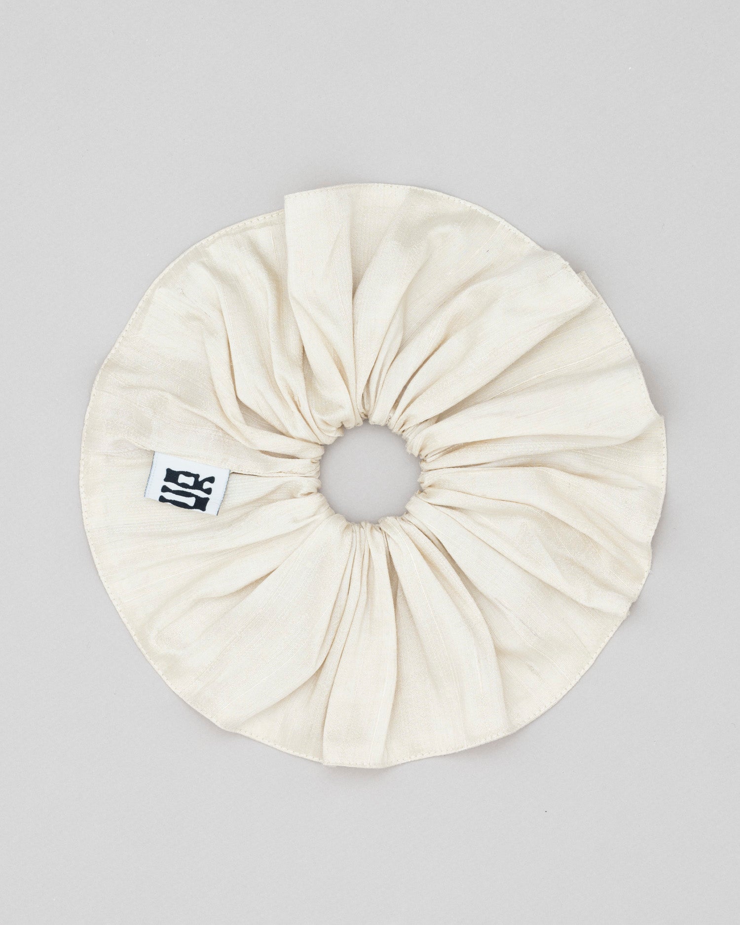 Raw Silk Scrunchie