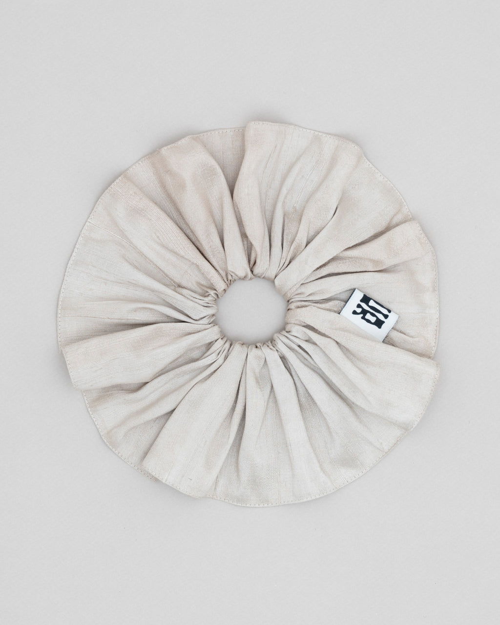 Raw Silk Scrunchie