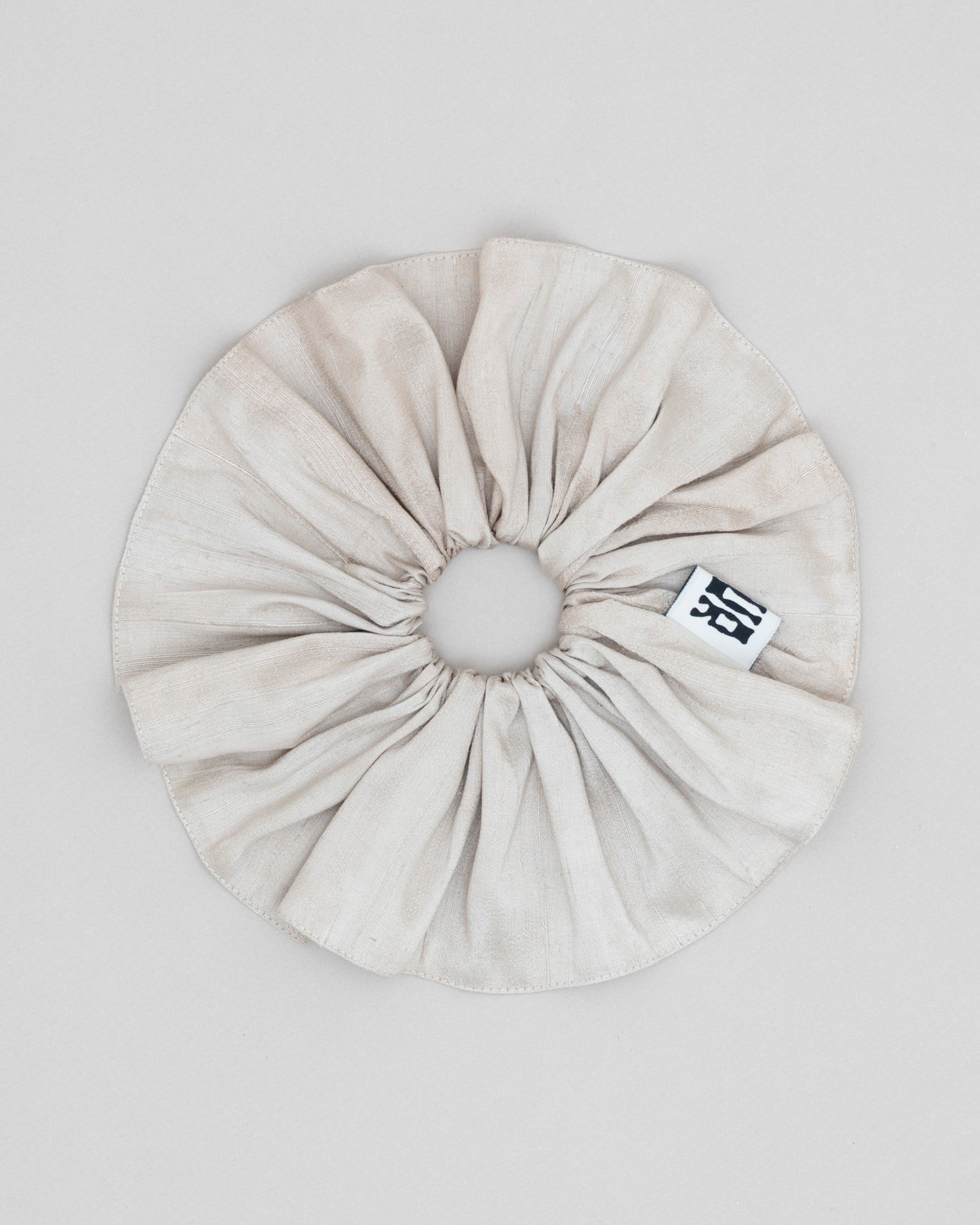 Raw Silk Scrunchie